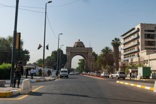 Entrance to the Green Zone, Baghdad, Iraq