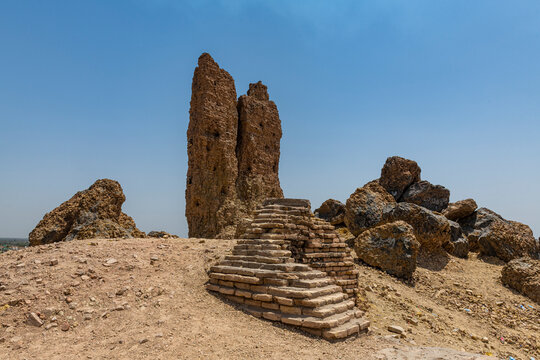 Archaeological site, Borsippa, Iraq