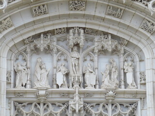 Church, cloisters and monastic buildings of the Royal Monastery of Brou, Bourg-en-Bresse, France