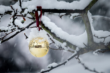 Christmas season in the Mid-West United States