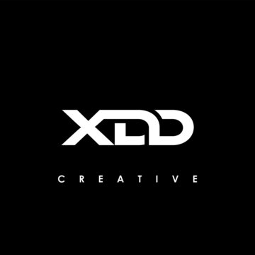 XDD Letter Initial Logo Design Template Vector Illustration