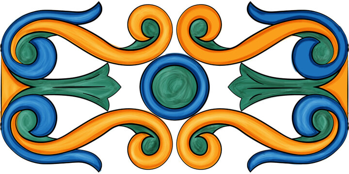 Ceramiche artistiche di Caltagirone Sicilia Italia Mattonelle Scala Matrice Scala Maria Santissima del Monte