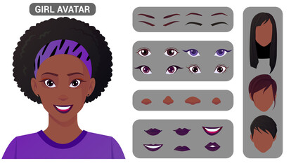 Woman Avatar Creation Pack And Face Construction.
