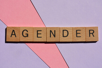 Agender, word
