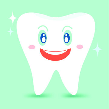 recommend clip art: teeth Cute tooth characters. Dental personage vector illustration. Dental concept for your design. teeth cleaning