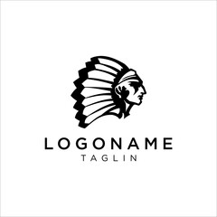 Apache logo for the company, vector illustration.