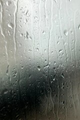 Fototapeta premium water drops on glass