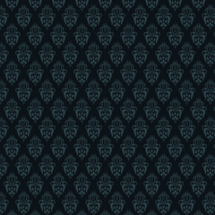 Ornamental Medieval Style Elf Pattern
