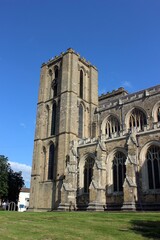 Fototapeta na wymiar Ripon Cathedral, North Yorkshire.