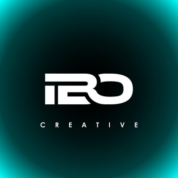 IBO Letter Initial Logo Design Template Vector Illustration