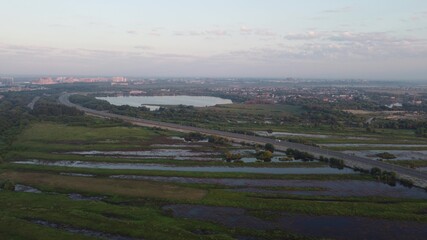 view of the city