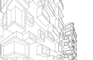 architecture vector illustration