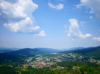 Bodenmais, Deutschland: Blick vom Silberberg