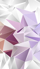 Fototapeta premium Abstract Low-Poly background. triangulated texture. Design 3d. Polygonal geometrical pattern. Triangular modern style