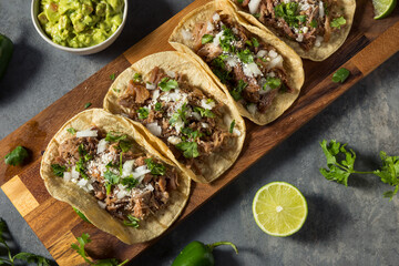 Homemade Pork Carnitas Tacos