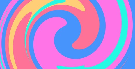 abstract color background with circles