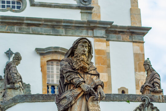 Statue of Prophet Isaias - Congonhas - Minas Gerais - Brazil