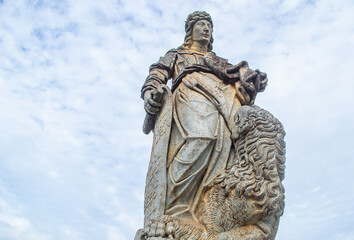 Statue of Prophet Daniel - Congonhas - Minas Gerais - Brazil