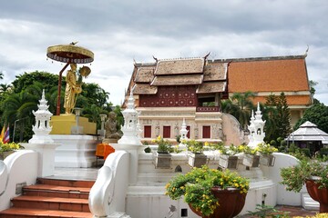 wat phasing temple in chiang mai Thailand