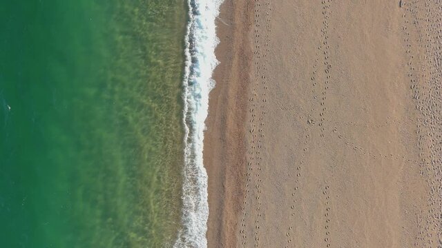 Slapton Beach in Devon in England