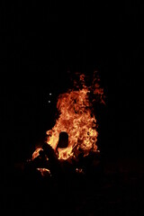fire in the night