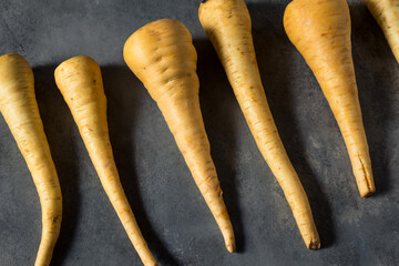 Raw White Organic Parsnips