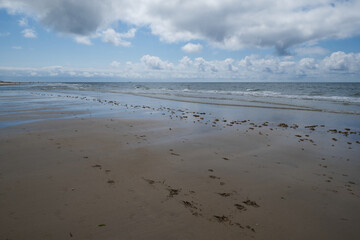Strand bei Ebbe in Rantum auf Sylt.