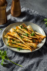 Healthy Homemade Roasted Parsnips