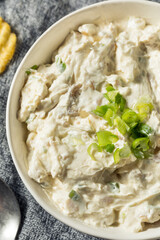 Homemade Clam Dip Appetizer