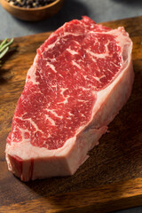 Raw Red Organic New York Strip Steak