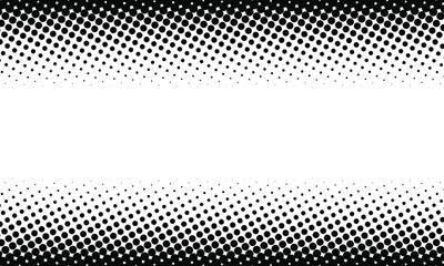 Modern Black and White Halftone Background