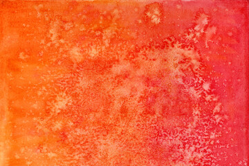 warm red abstract waterolor background handmade texture