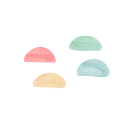 watercolor decorative element for design