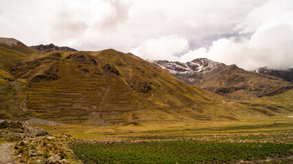 landscape with clouds