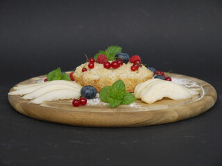 Birnenstreuselkuchen