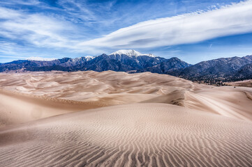 Sand Dunes in Great Sand Dunes National Park, Colorado