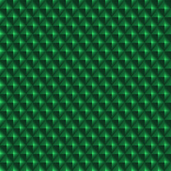 Green rhombuses background. Seamless vector illustration. 