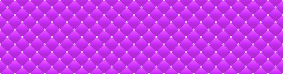 Pink luxury background with beads and rhombuses. Seamless vector illustration. 