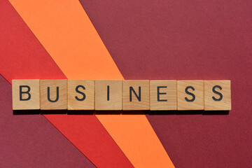 Obraz premium Business, word