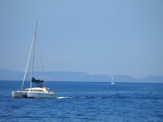 Fototapeta premium The island of Hvar in the Adriatic Sea