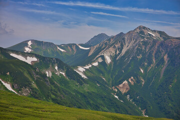 northern alps trekking, kasagatake, washibadake, suishodake, kurobegorodake  北アルプス笠ヶ岳、鷲羽岳、水晶岳、黒部五郎岳縦走登山 