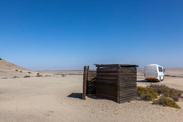 Fototapeta na wymiar Landschaft am Vogelfederberg, Namibia