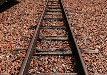 Naklejka premium Old Wood Railroad 