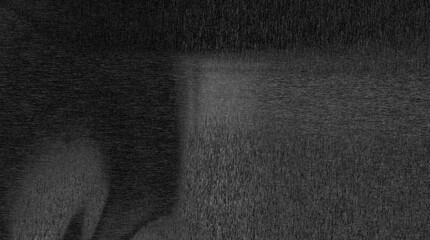 Sheet metal silver solid black background