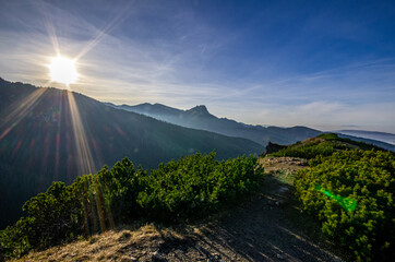 over the polish mountains