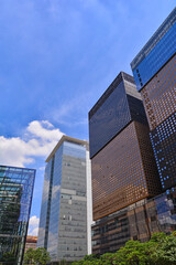 Obraz premium 서울 중심가 고층빌딩