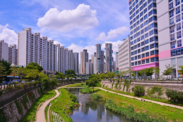 청계천 주변풍경