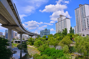 청계천 주변풍경