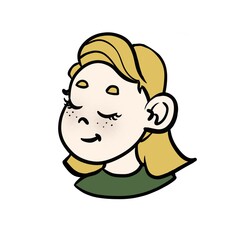 Ni&ntilde;a Ilustraci&oacute;n