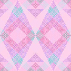 Geometric lace ornament